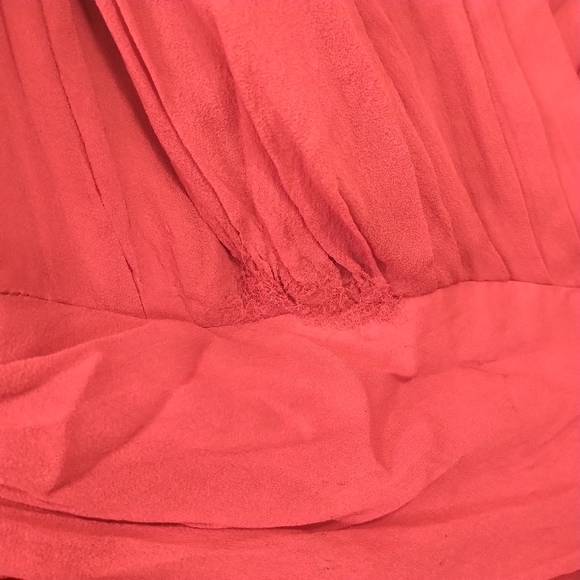 vintage 50's swing dress 1950 retro crepe - Picture 9 of 10